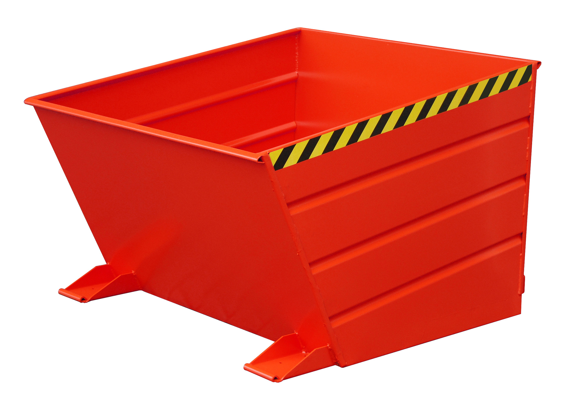 Kippbehälter Typ VD RAL 3000 Feuerrot